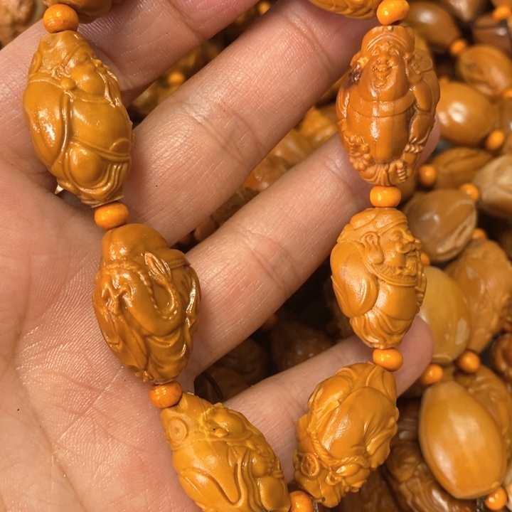 橄榄核手串/手链何****楼橄榄微瑕4号有坏