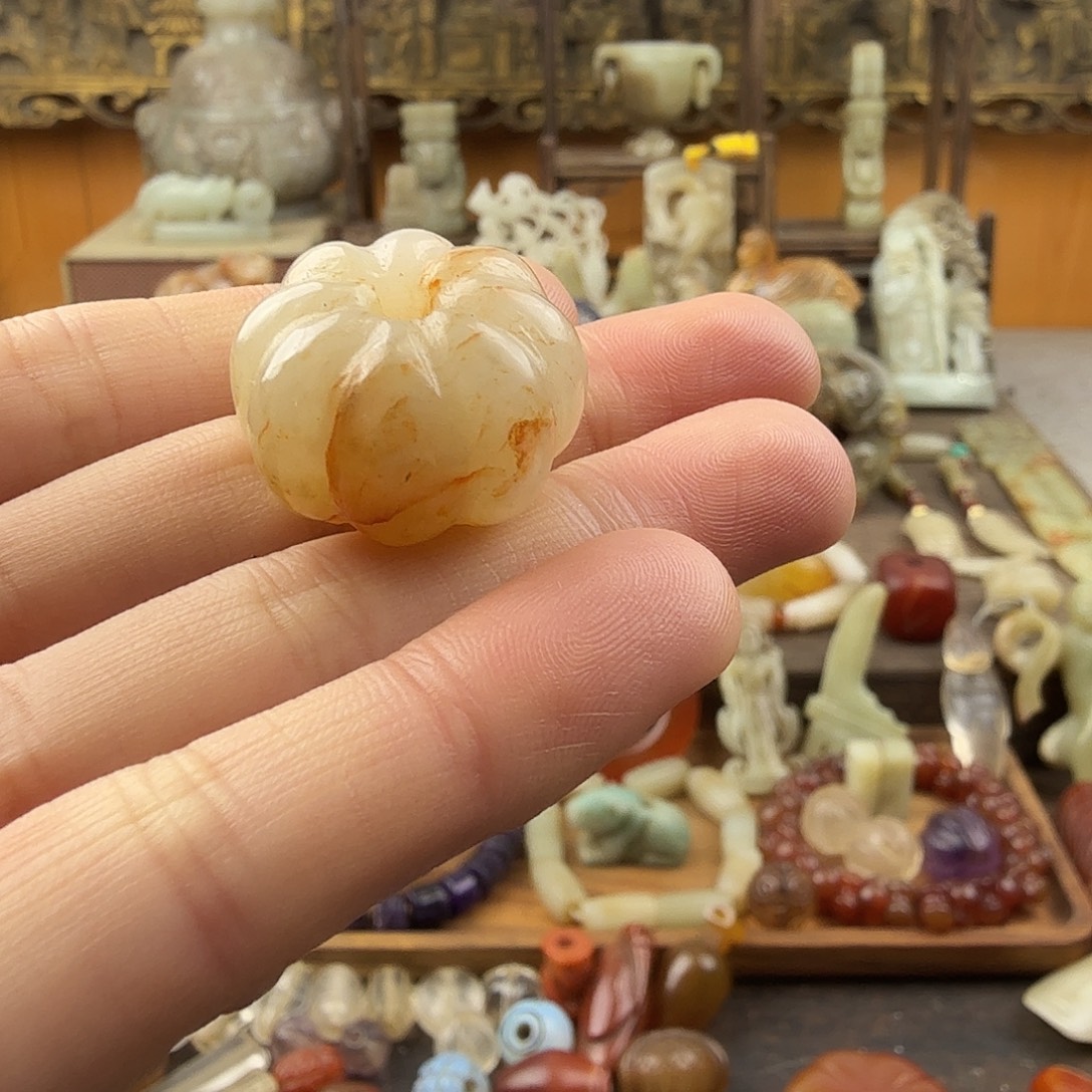 和田玉（糖玉）未镶嵌吊坠(不含链)