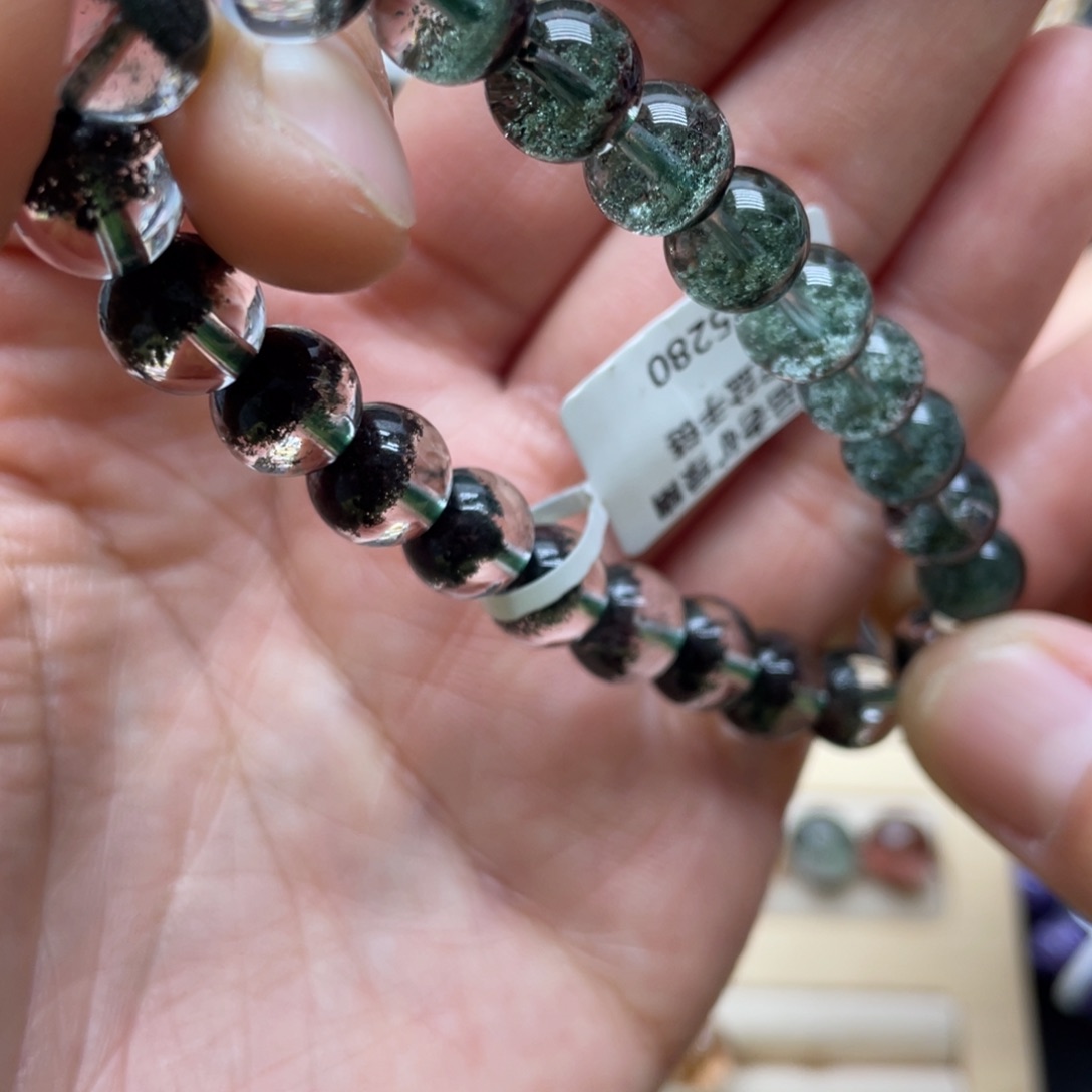 水晶手链未镶嵌绿幽灵