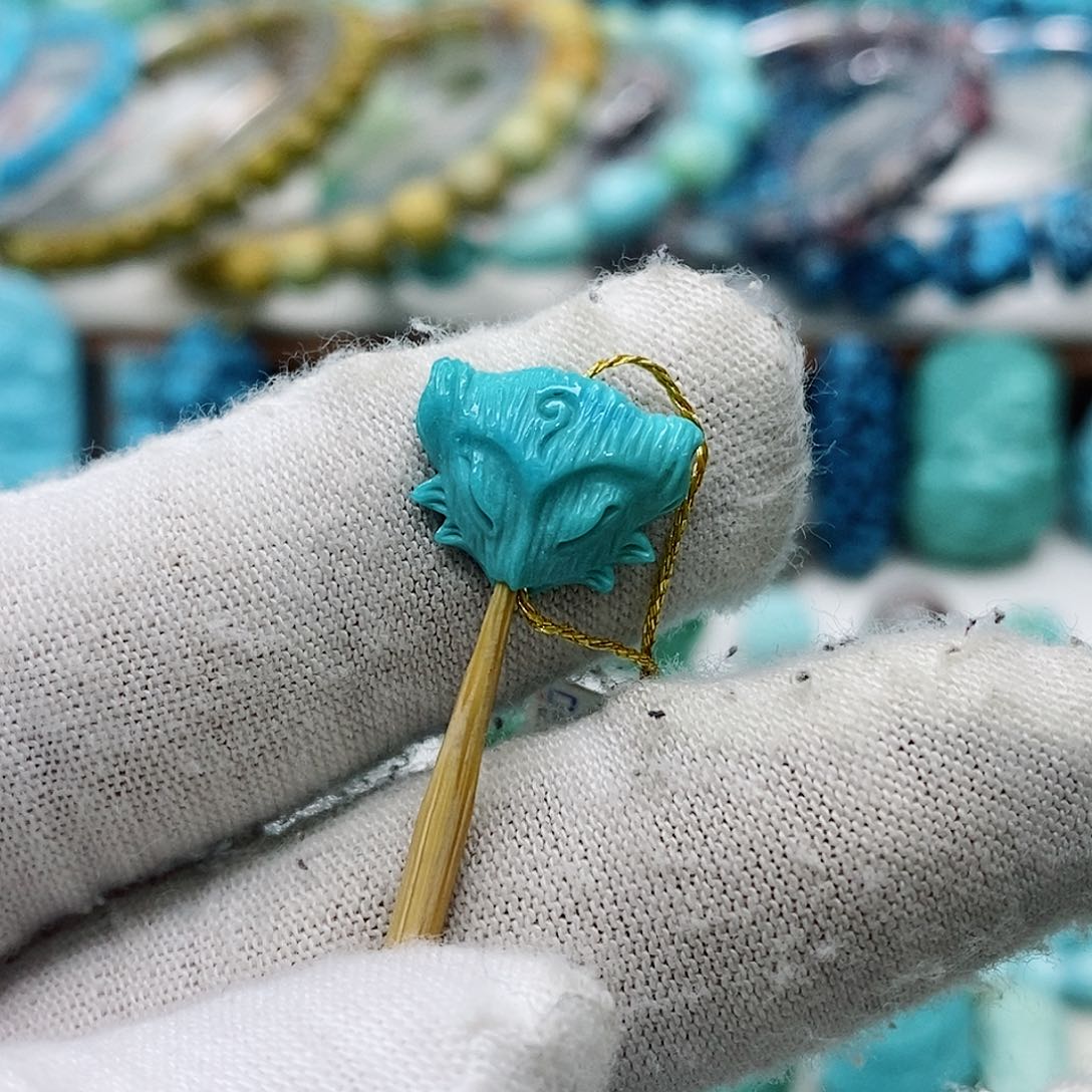 绿松石珠宝奇石未镶嵌L****?