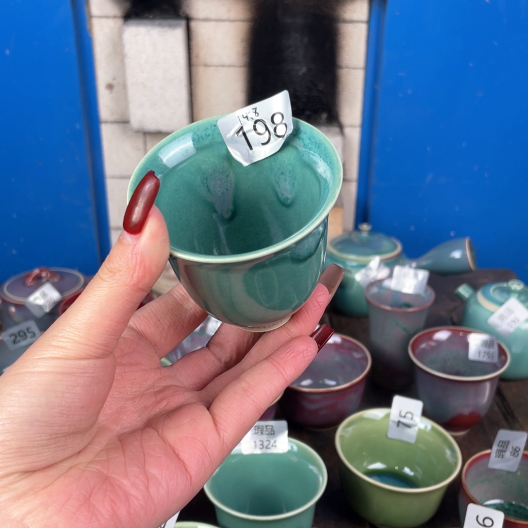 摆件钧瓷窑变精品摆件