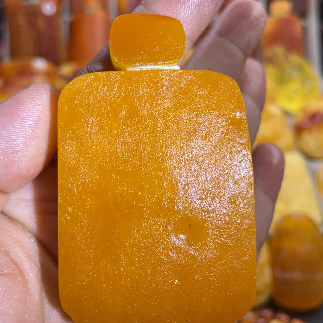 定制琥珀未镶嵌定制款天然琥珀蜜蜡