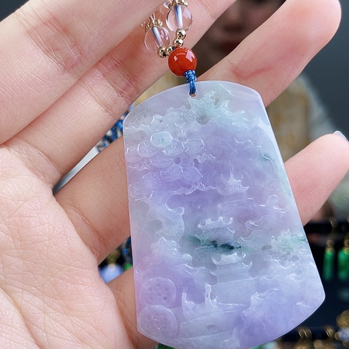 翡翠颈饰未镶嵌饰品