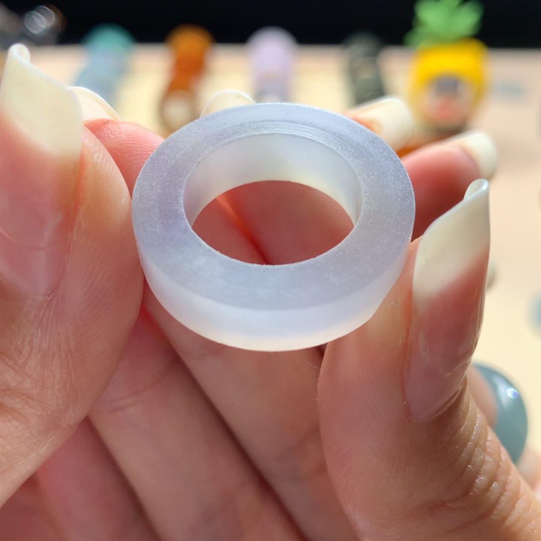 定制翡翠未镶嵌老**人翡翠紫底翻种老料 零零虾专宠价