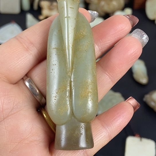 和田玉（糖玉）未镶嵌挂件