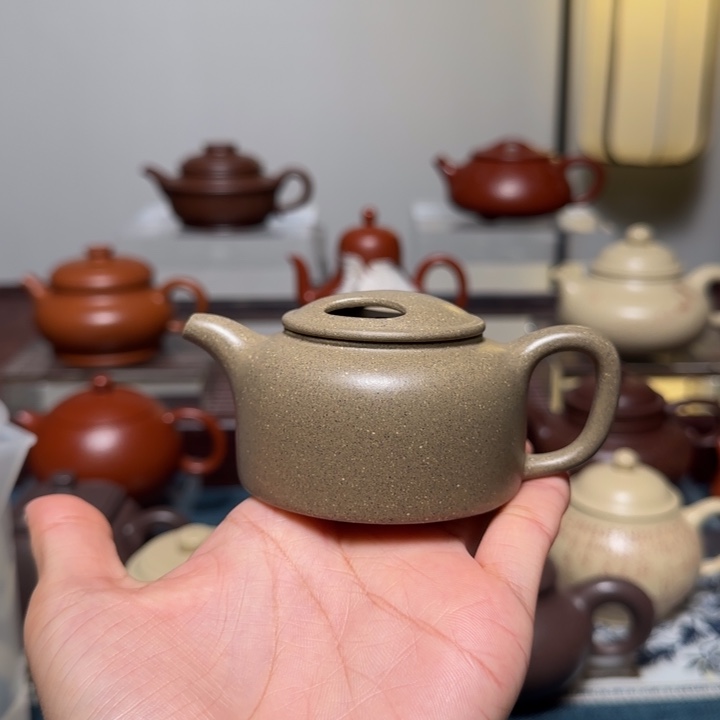茶壶紫砂青段泥 100cc