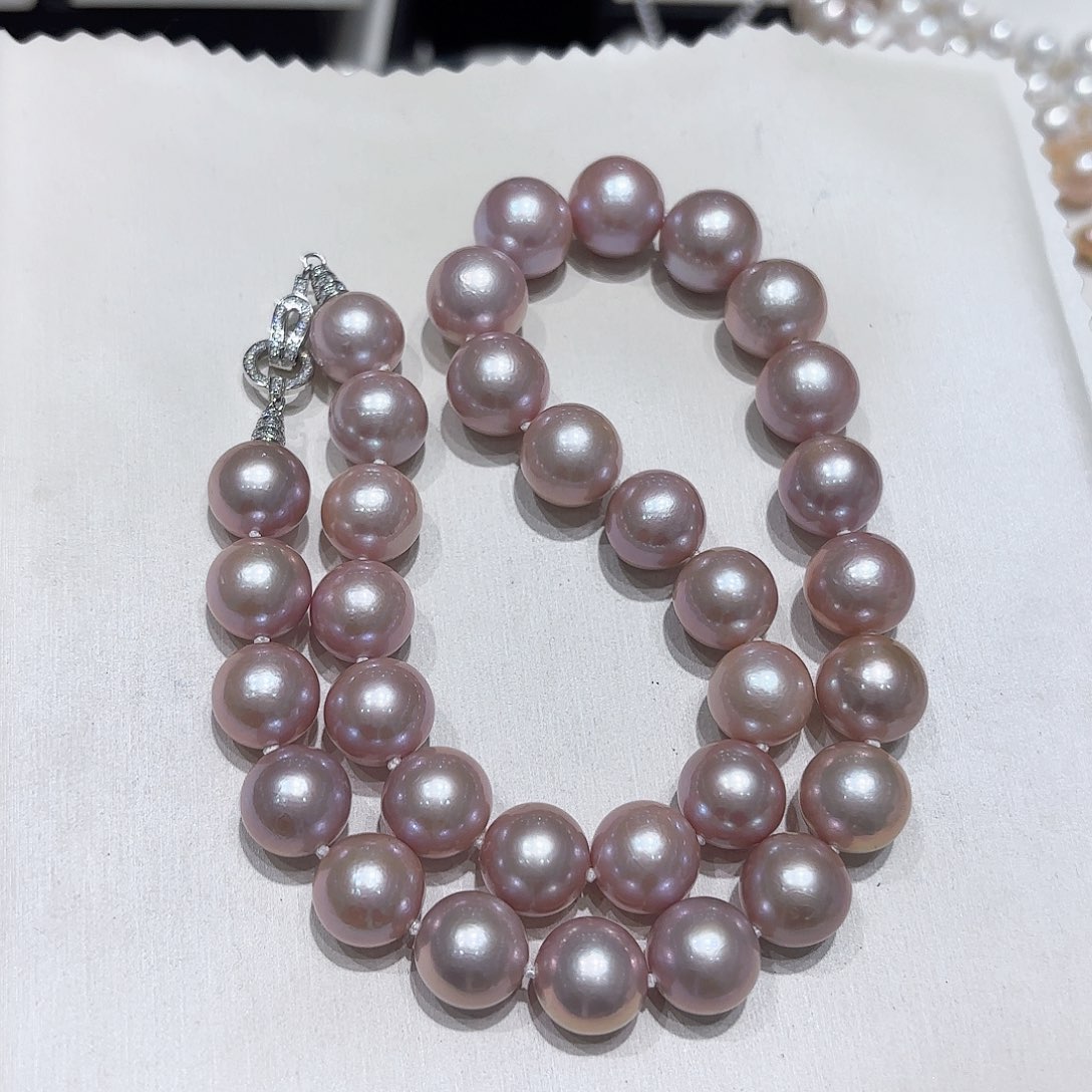 淡水珍珠颈饰未镶嵌12-14内 有核