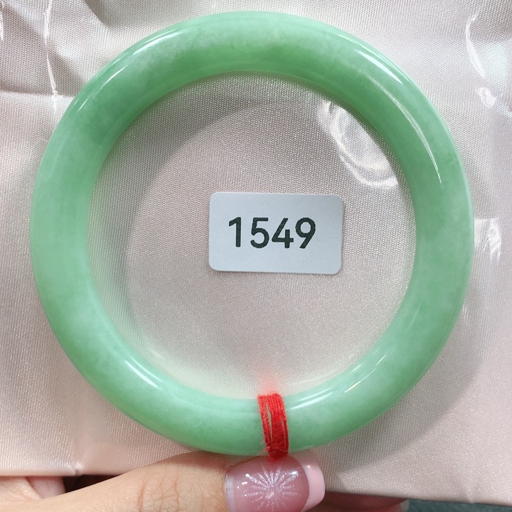 翡翠手镯未镶嵌土****天然翡翠手镯6003