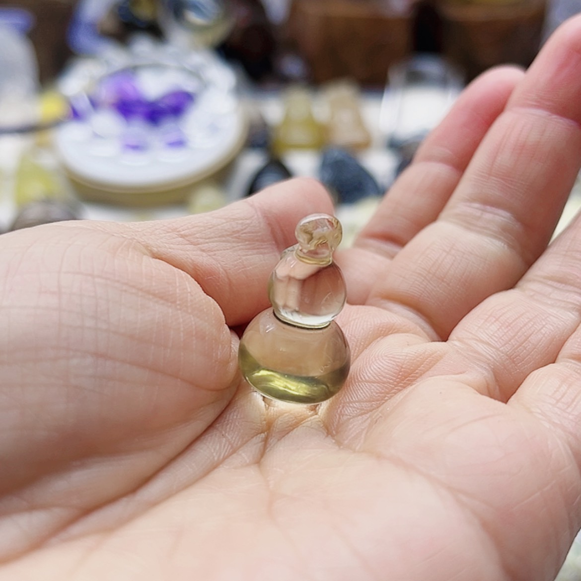 【闪购商品】水晶葫芦吊坠未镶嵌