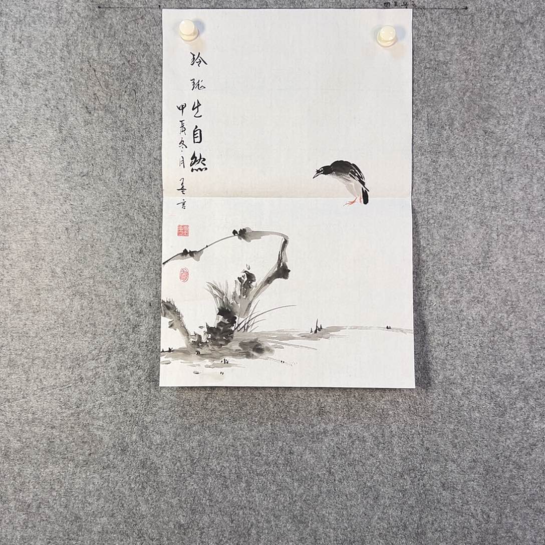 国画627 花鸟在此鸣叫的日子