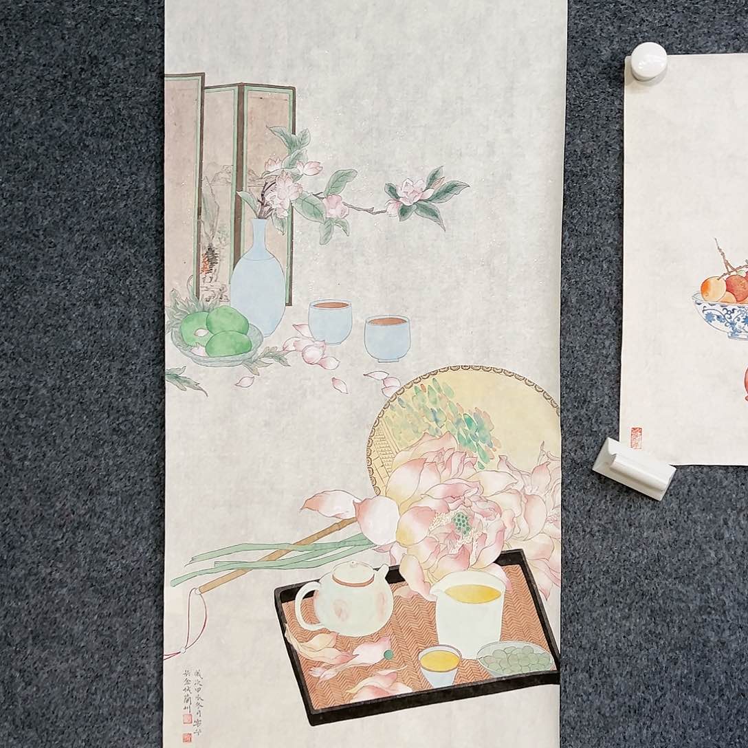 国画（g93541）清供图 书画