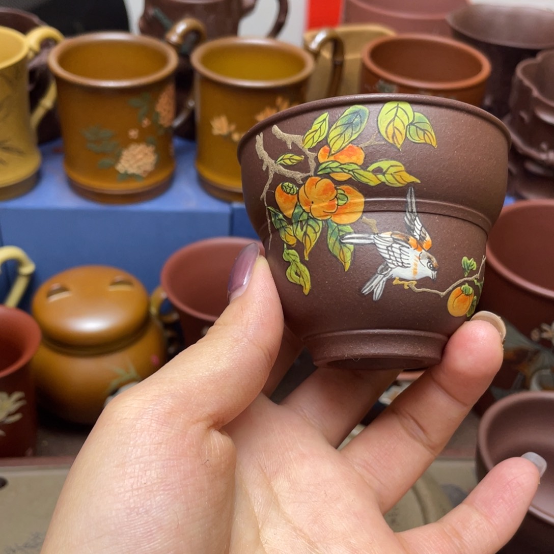 紫砂茶杯紫砂主人杯