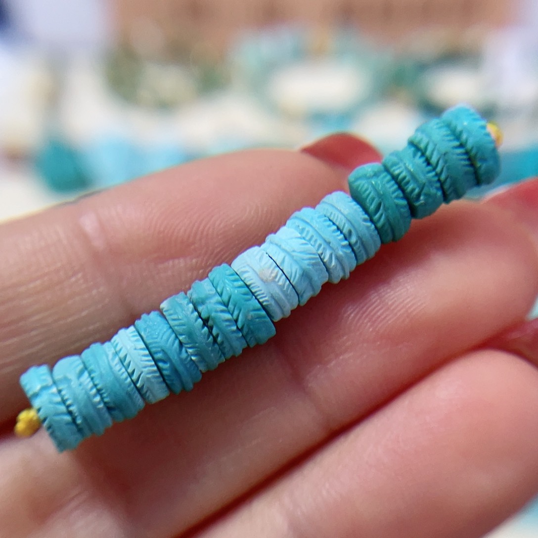 绿松石珠宝奇石未镶嵌