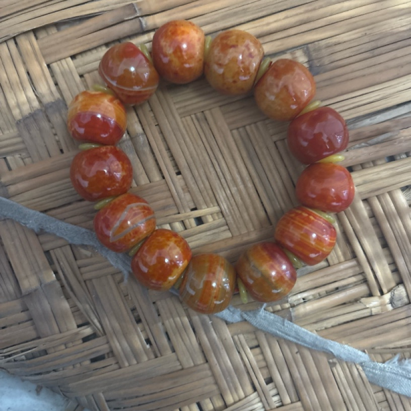 【鹏毅】高端精选战国红手串