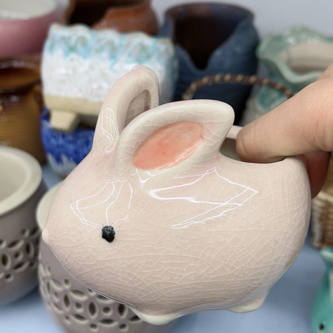 【闪购商品】陶瓷多肉绿植陶瓷花盆