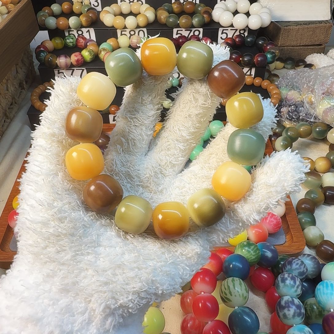 手串菩提根/象牙果20尺寸新品干磨5
