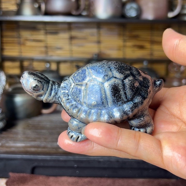 紫泥壶柴烧坭兴陶壶