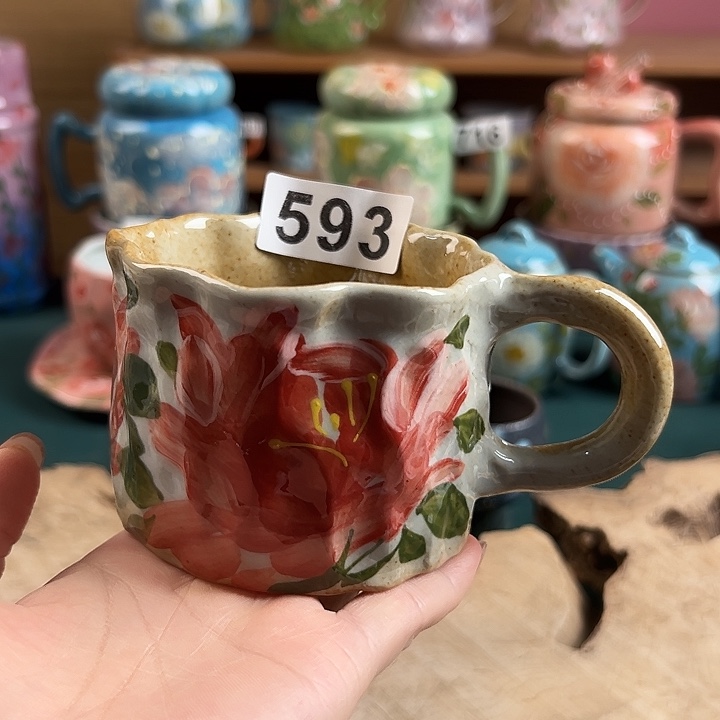 景德镇陶瓷手绘作品593