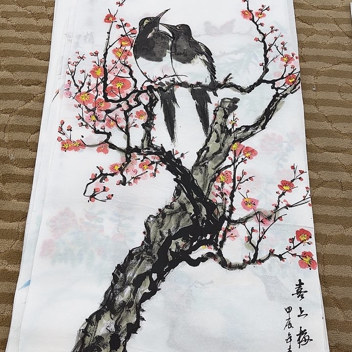 国画锐*花鸟等多种鸟类和