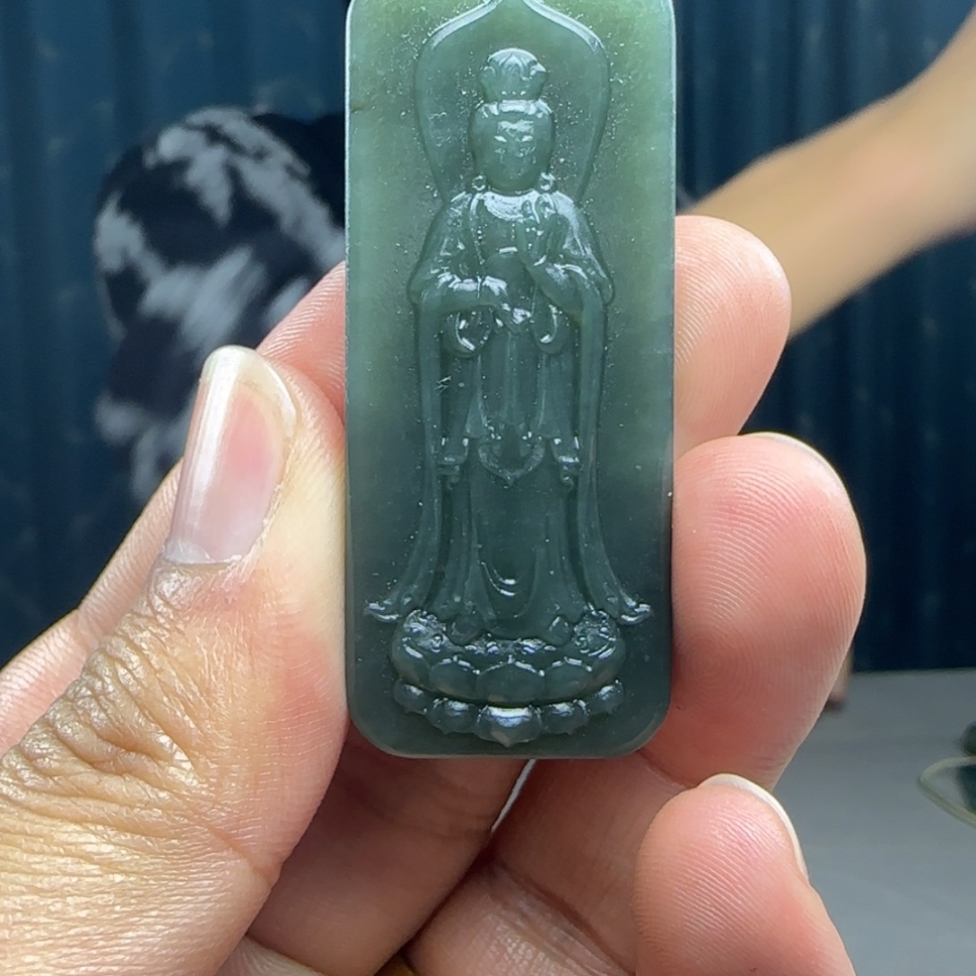 和田玉未镶嵌吊坠(不含链)