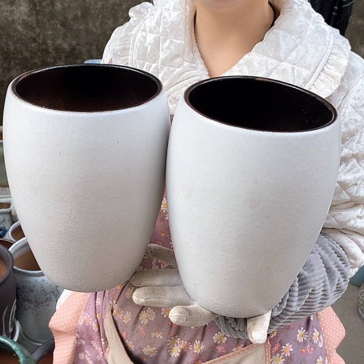 紫砂花盆正品口15高23