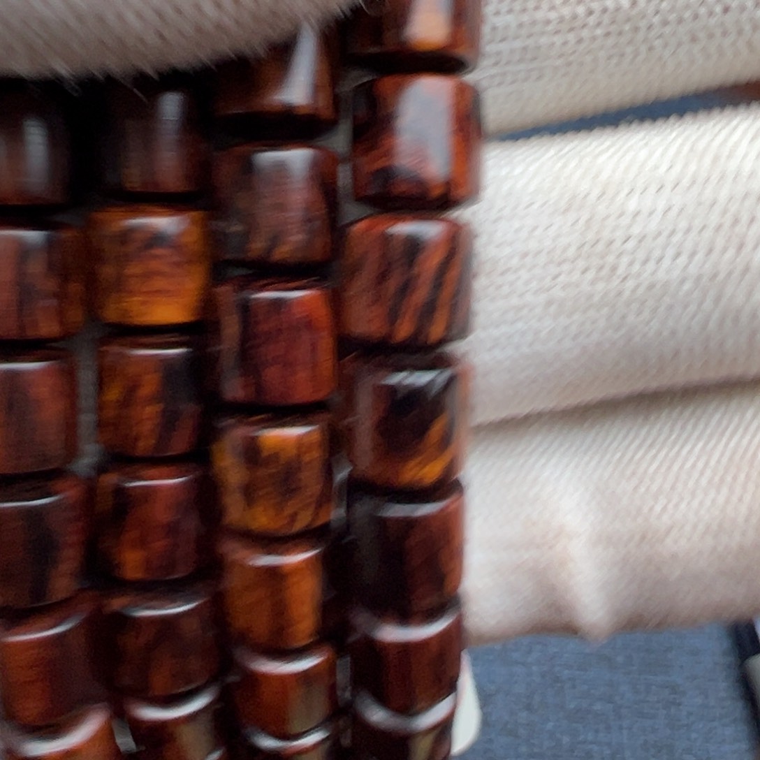 木¥*¥海南红降花梨公8×8极品桶珠