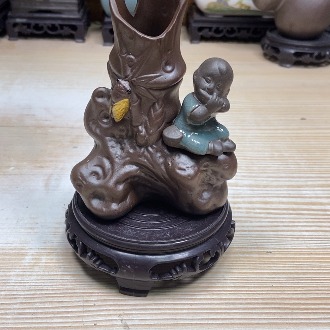 瓷片陶瓷花盆陶瓷艺术