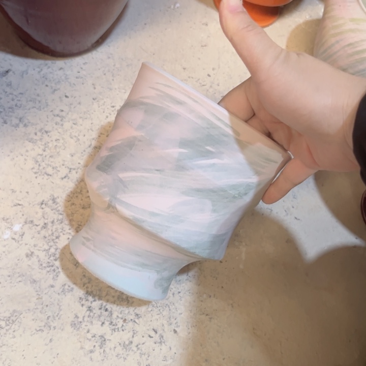 瓷片口12高15 景德镇陶瓷