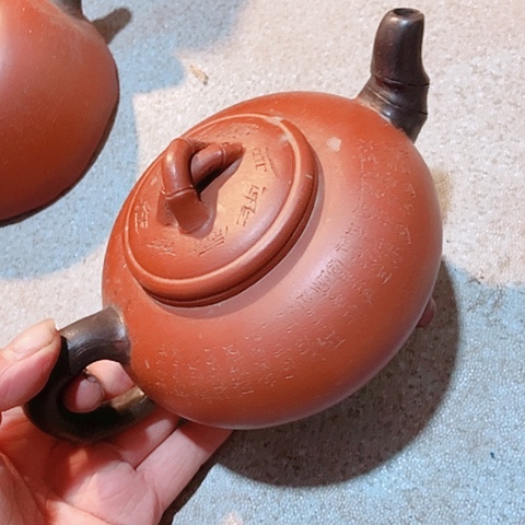 茶杯绿泥宜兴紫砂全手工制作全清