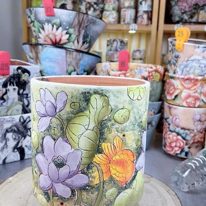 景德镇艺术手绘作品