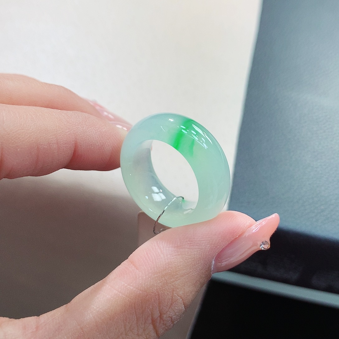 未镶嵌戒指翡翠12号