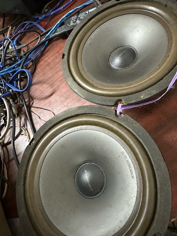 8新 HIVI/惠威 二手惠威8寸低音喇叭一对 不包邮