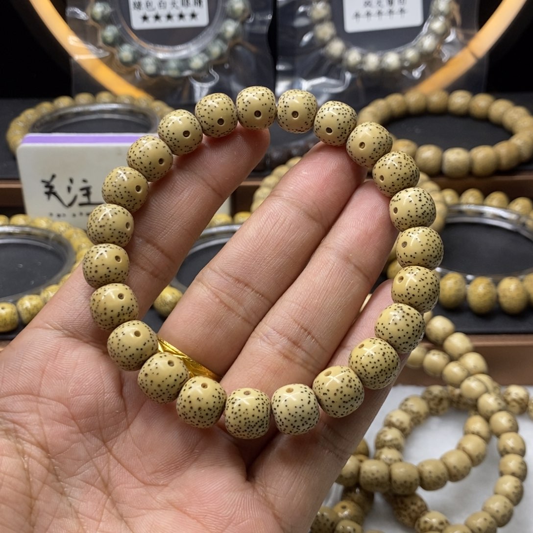 星月菩提手串撒*拉双留白