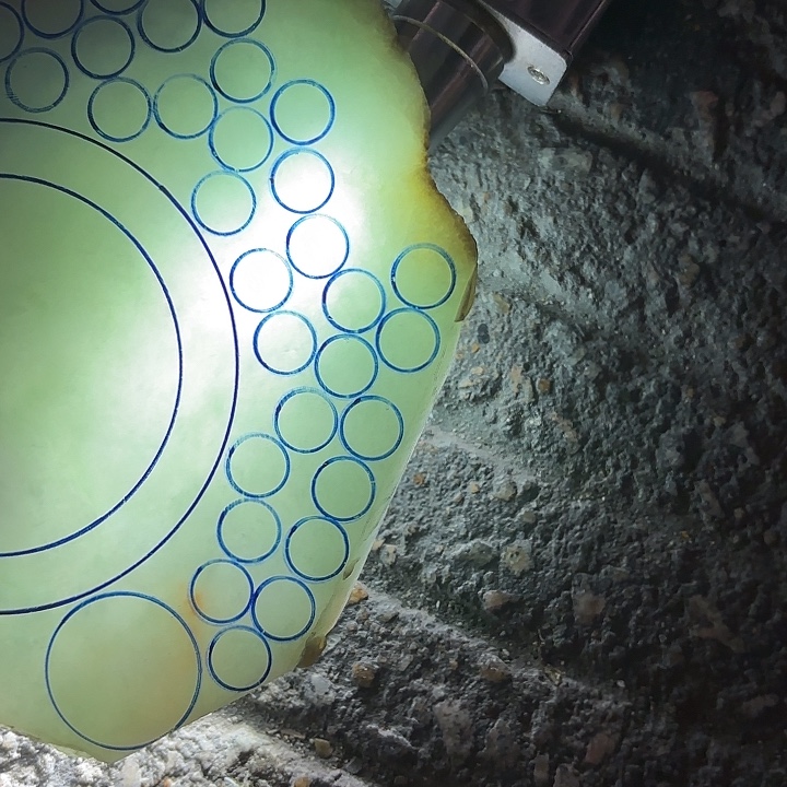 萧***恋定制翡翠未镶嵌板料