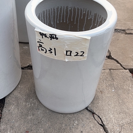 红陶陶瓷花盆默认瑕疵