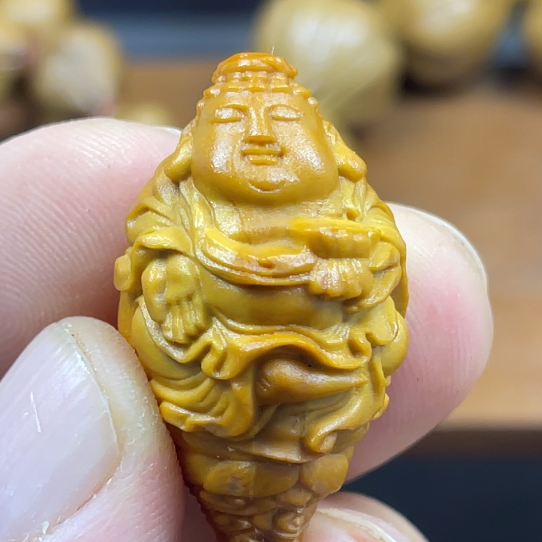 橄榄核把件单籽橄榄核