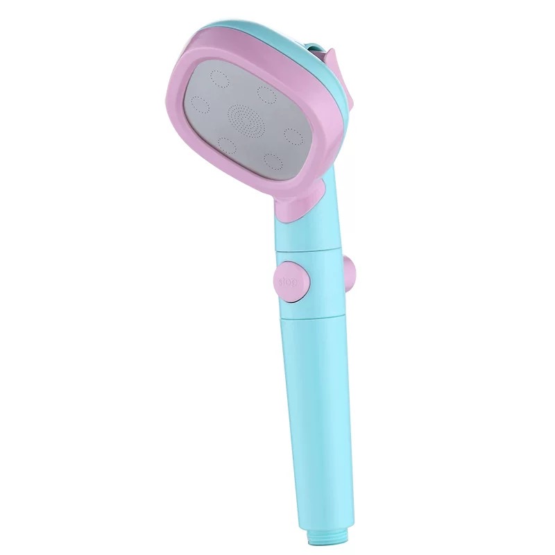 小蛮腰增压花洒喷头淋浴超强加压涡轮螺旋桨颜色随机