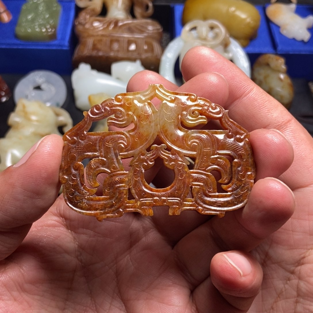 和田玉挂件未镶嵌