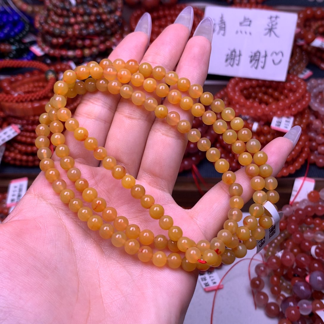 未镶嵌手链南红玛瑙12号卡5