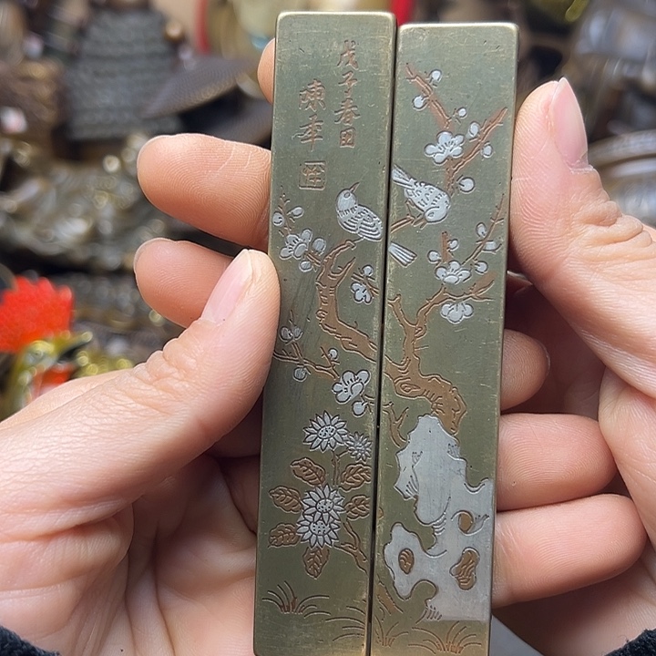 铜器摆件老王直播间