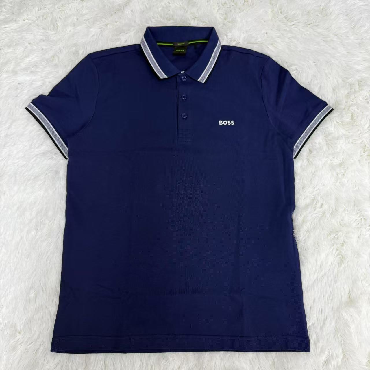 HugoBoss/雨果博斯boss 男短袖polo商务休闲时尚无原吊牌无原包装