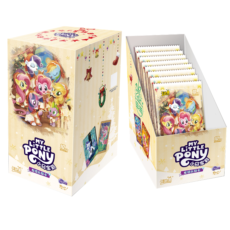 【江-辉月十·玩法合集】小马宝莉辉月包第十弹SC友谊永恒收藏卡牌