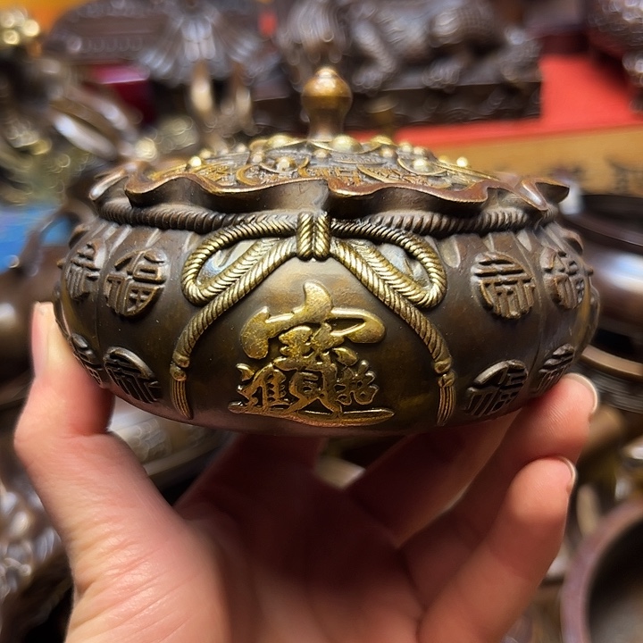 精美铜器摆件下单