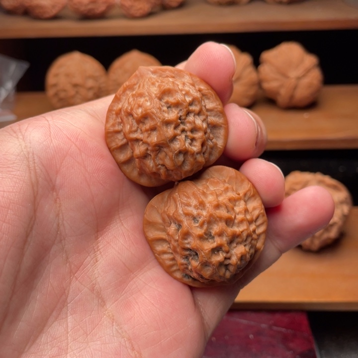 吊坠文玩核桃35毕业全品瓷娃娃