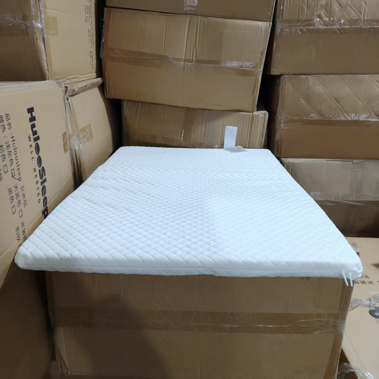 白色(可拆洗）双面记忆棉多用垫96*66