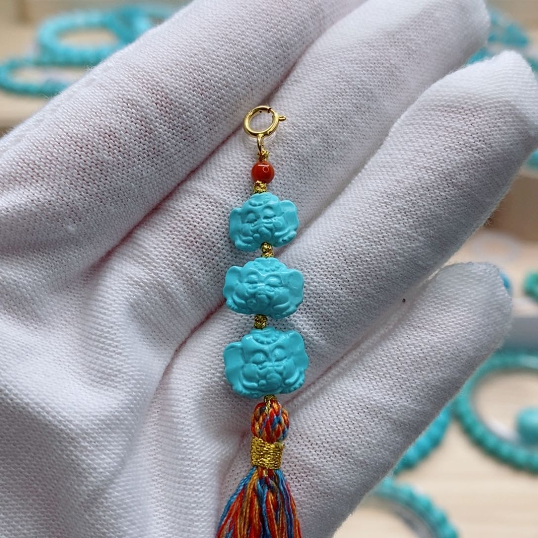 绿松石珠宝奇石未镶嵌