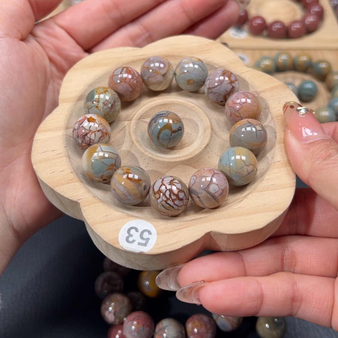 财***爱石英质玉未镶嵌手链129