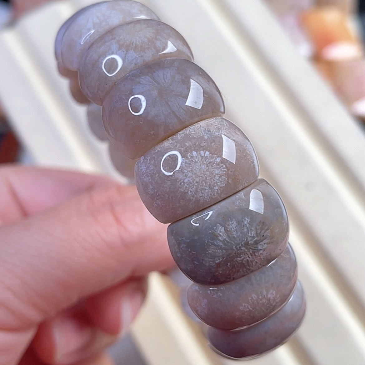 【闪购商品】硅化玉手串未镶嵌