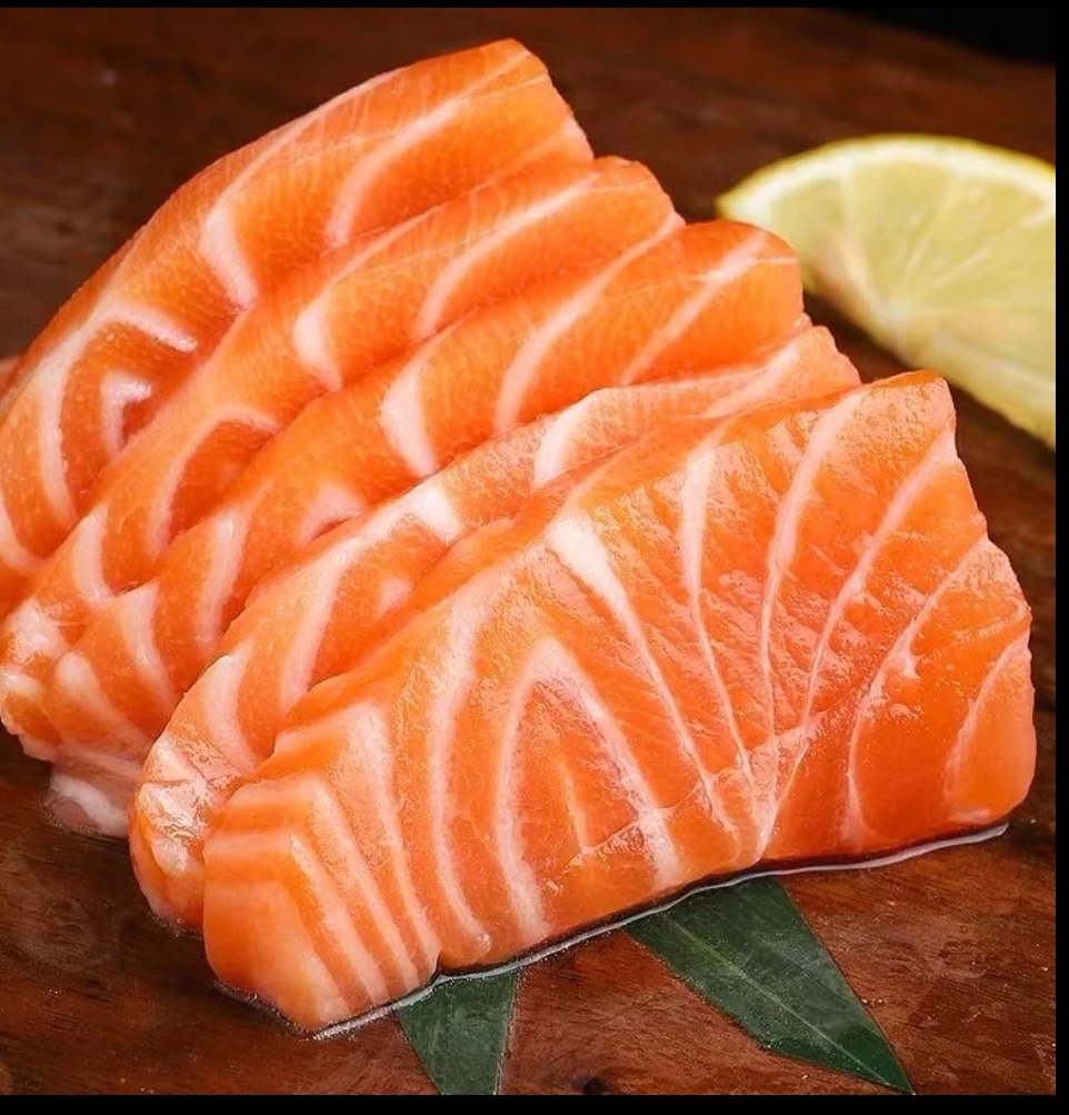 【大西洋鲑鱼整块】现场称重三文鱼新日期大西洋鲑鱼带皮称重