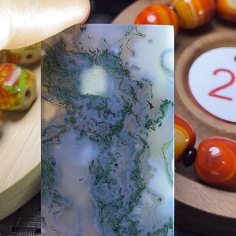 未镶嵌颈饰玛瑙/玉髓平**烤
